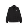 Letter Logo Stand Collar Zip Jacket Men Jackets Black 627117-01