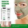 Маска-пилинг для лица с зеленым чаем, средство для удаления черных точек, маска для глубокого очищения от акне, маска для ухода за кожей, отшелушивающая и восстанавливающая, уменьшает мимические морщины