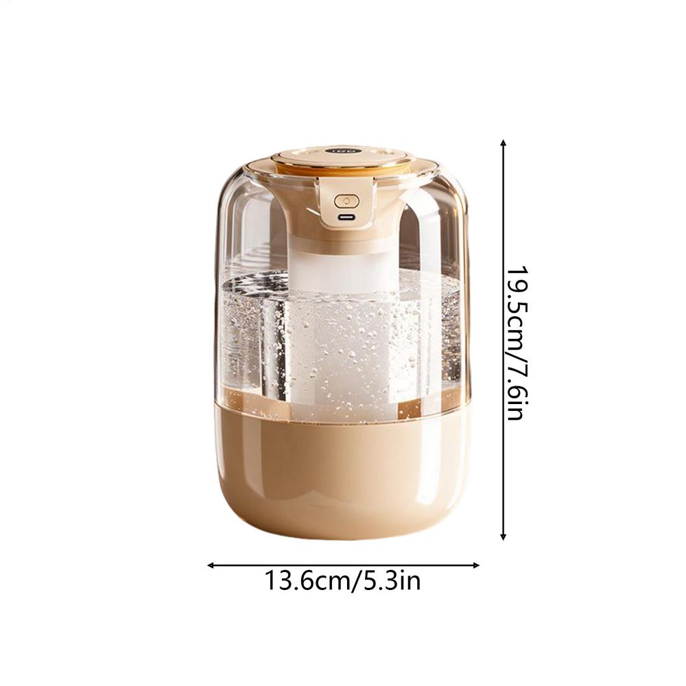 Увлажнитель воздуха для спальни с ночным светом Тихий увлажнитель для ребенка с регулируемым уровнем распыления для гостиной большой комнаты детской