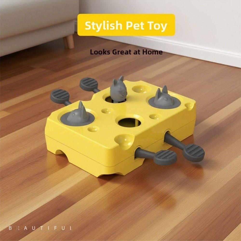 Mental Stimulation Cats Feeder Puzzle Toy Slow Feeding Food Dispenser  Pet Training