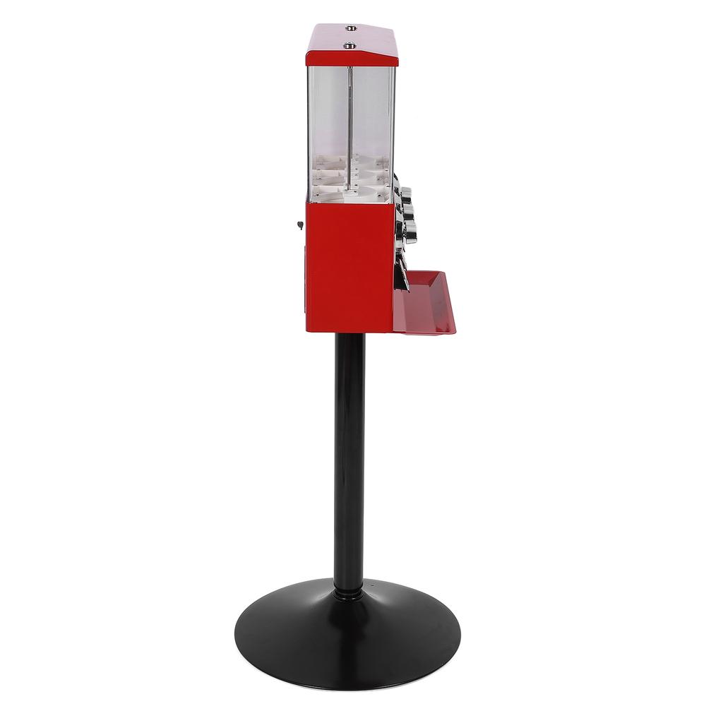 Автомат по продаже конфет с подставкой, ключи от кражи, тройные индивидуальные коробки конфет, работающие от монет