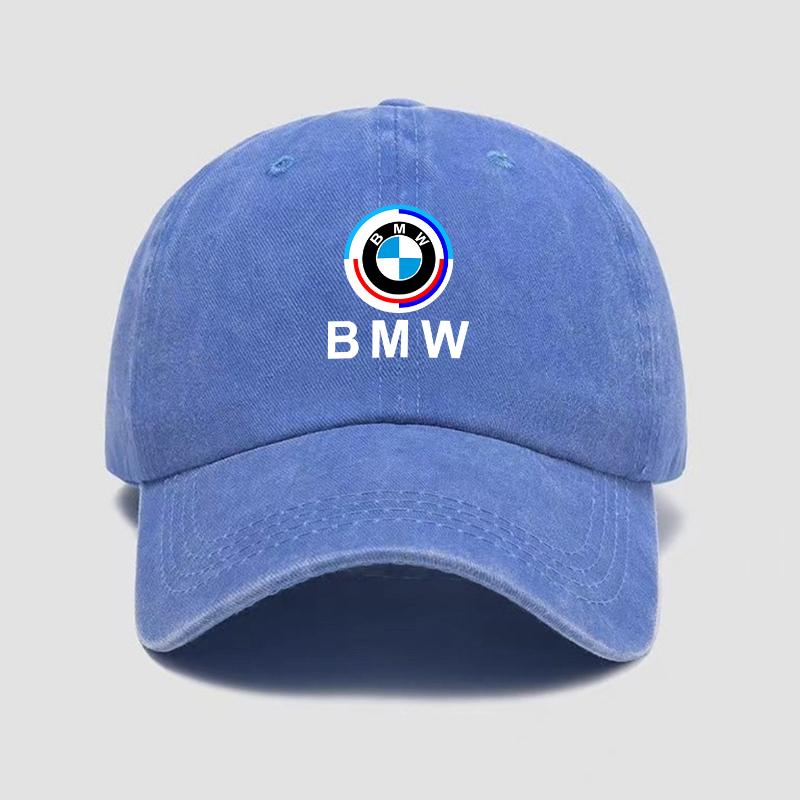 BBIH8 Adjustable Casual Baseball Cap Outdoor Sports Sun Hat for BMW 50th Anniversary 1 3 5 7 Serie E90 E60 E46 E39 F30 F10 E87 G20 G30
