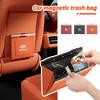 AAOA1 Premium Car Magnetic Trash Can Folding Hanging Storage Bag For KIA Rio Ceed Sportage Cerato Soul Sorento KN Picanto Optima Niro