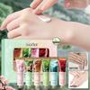 6-Piece Moisturizing Hand Cream Set Plant-Based Formula with Natural Fragrance for Dry Skin Care