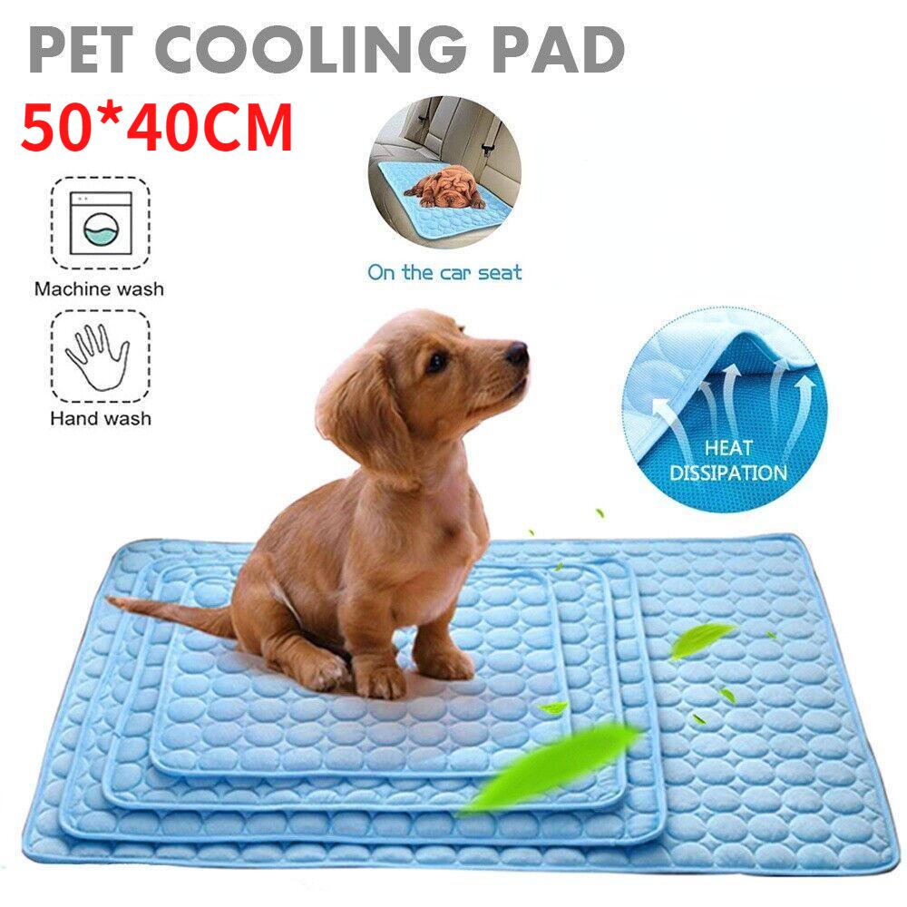 Dog Cooling Mat Summer Pad Pet Mat Bed for Dogs Cat Blanket Sofa Breathable Washable Pet Supplies