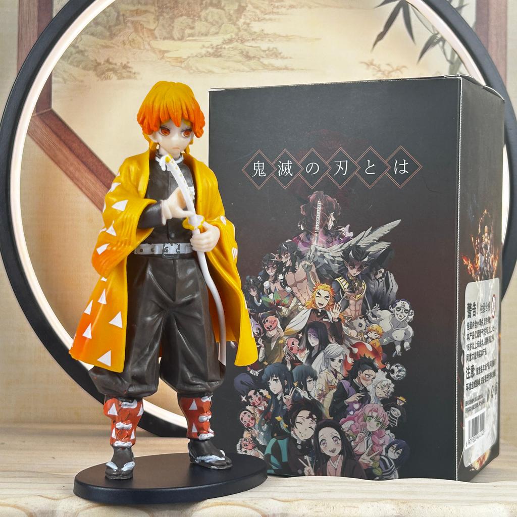 Аниме Фигурка Фигурки Клинок Рассекающий Демонов Kimetsu No Yaiba Кукла Танджиро Незуко Зеницу Фигурка Иносуке Воин Фигурка Действия Модель Игрушки