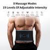 EMS Muscle Stimulator Abs Abdominal Trainer Toning Belt USB Recharge Body Belly Weight Loss Home Gym Fitness Equiment Unisex