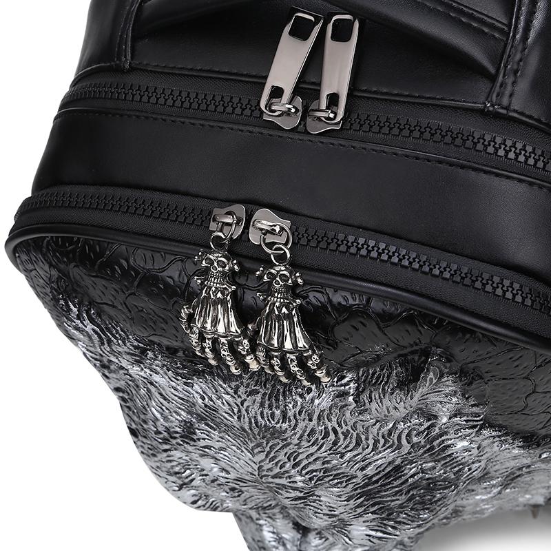 Jierotyx 3D рюкзак с волком, стимпанк, заклепки, индивидуальный дорожный рюкзак, школьные сумки для колледжа, сумка для ноутбука, женская и мужская сумка