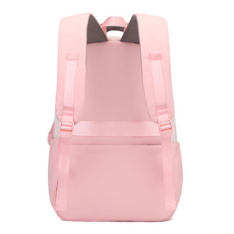 Модный легкий школьный рюкзак для старшеклассниц, большая вместимость, снижение нагрузки, водонепроницаемый рюкзак, школьная сумка для учеников начальной школы 5-6 классов