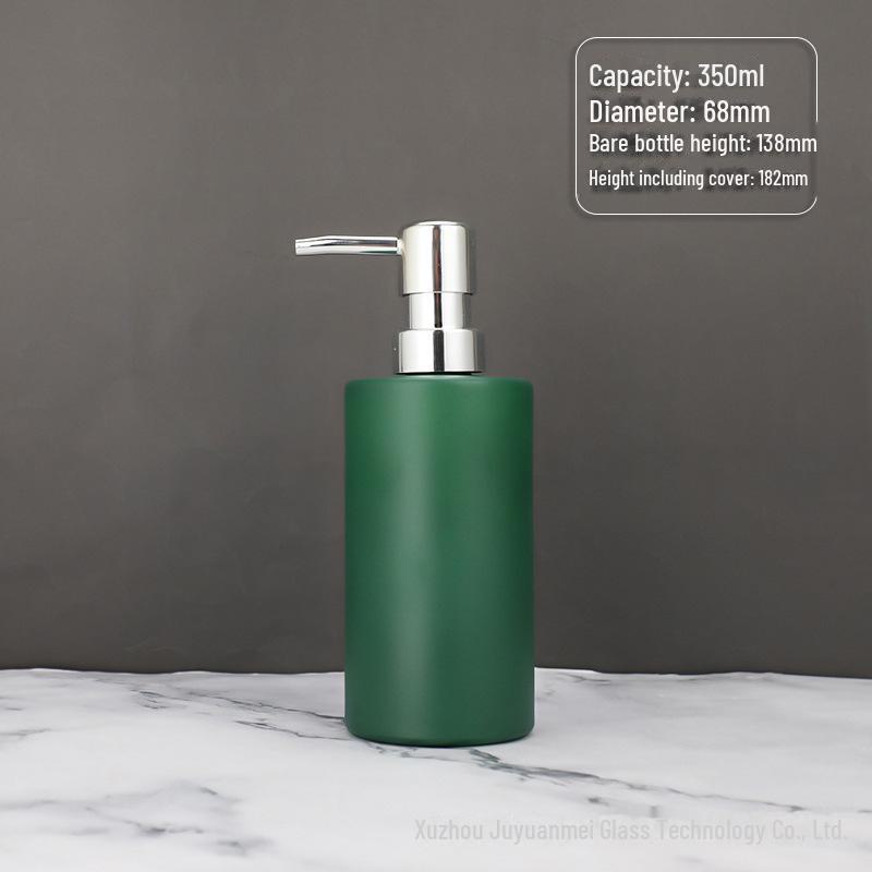 Стеклянный флакон для лосьона и мыла в скандинавском стиле для дома, дезинфицирующее средство для рук и гель для душа в отеле
