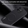 Премиальная текстурированная кожаная задняя крышка-чехол для OnePlus 15T 15/13 T/R, приятная на ощупь, с поддержкой MagSafe, силиконовый бампер