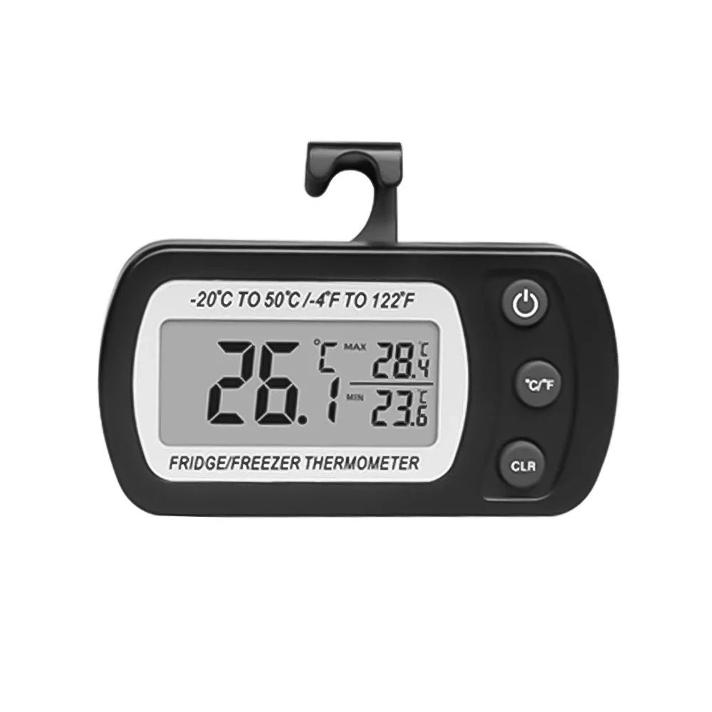 LCD Digital Screen Electronic Digital Thermometer Waterproof Freezer Thermometer  Cold Storage