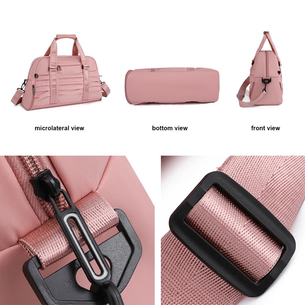 Дорожная сумка большой емкости для женщин и мужчин, водонепроницаемая прочная дорожная косметичка с обувью
