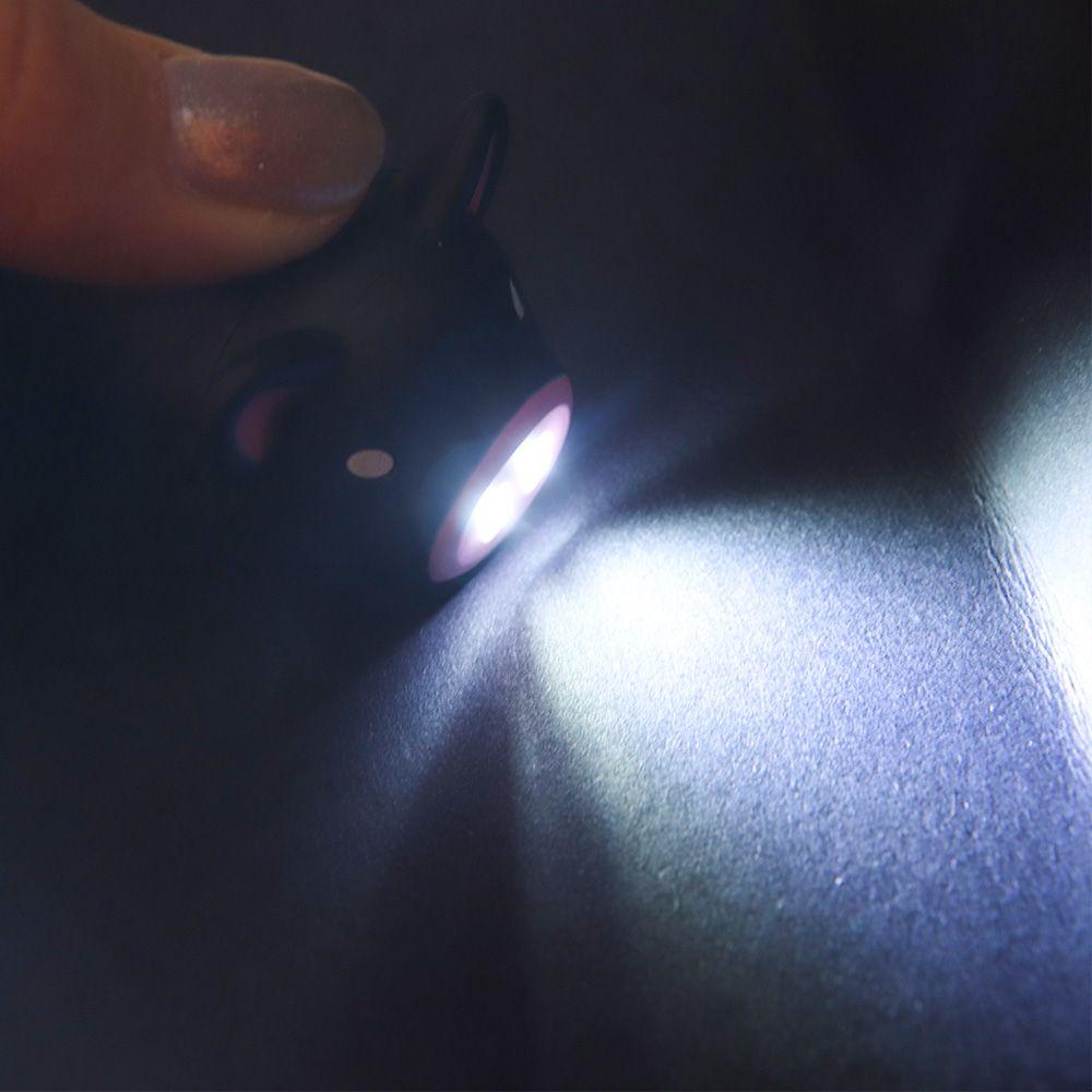 Portable with Sound Pig Shape Key Ring Key Holder Flashlight LED Key Chains