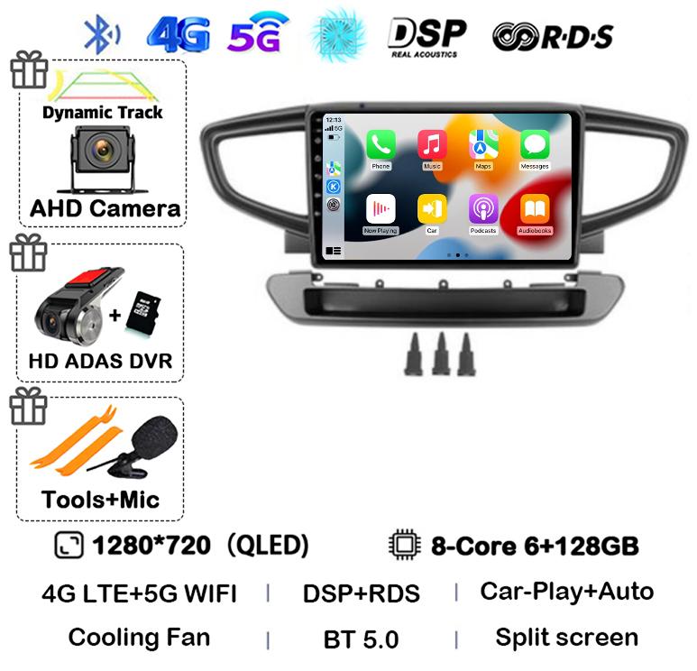 Android 14 Carplay Car Radio For Hyundai Ioniq 2016-2025 Multimedia Video Player Navigation GPS 2din 2 Din Dvd 360 Camera Stereo