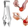2Pcs Pineapple Eye Remover Stainless Steel Cutter Strawberry Stem Remover Ergonomic