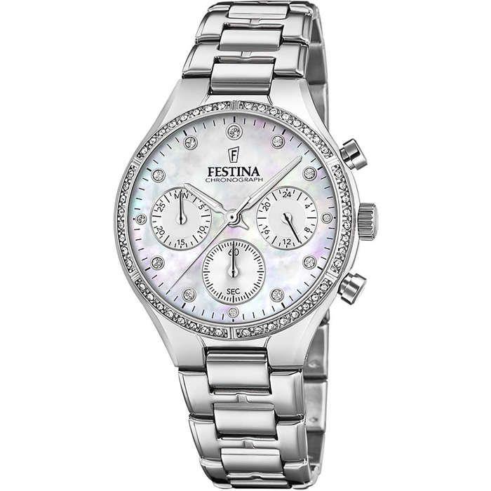 Montre - Festina - F20401-1 - Argenté - Acier - Étanchéité 5 ATM