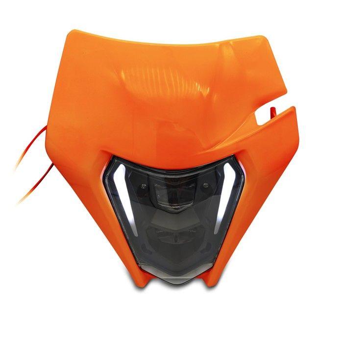 Phare LED ECE + plaque pour KTM 125 EXC / XC-W SW1-OG