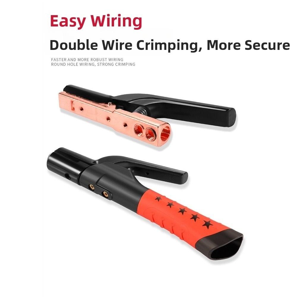 500A 1000A Welding Electrode Holder Secure Grip Welding Tongs Electrode Clamp Welding Accessories
