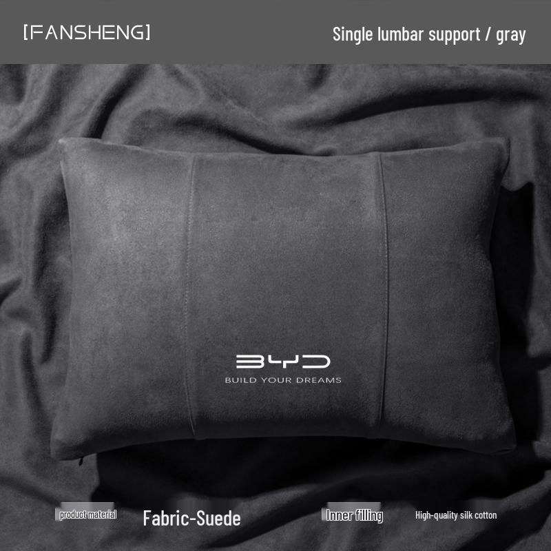 Автомобильная подушка для шеи для BYD Song Plus, Qin Plus, Tang и Han: Подходит для подголовника и спинки