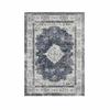Vikama Bohemian Faux Wool Rug - Ultra-Thin, Stain-Resistant,Non-Slip Carpet For Study Room & Living Room,Soft Floor Mat Home Dec