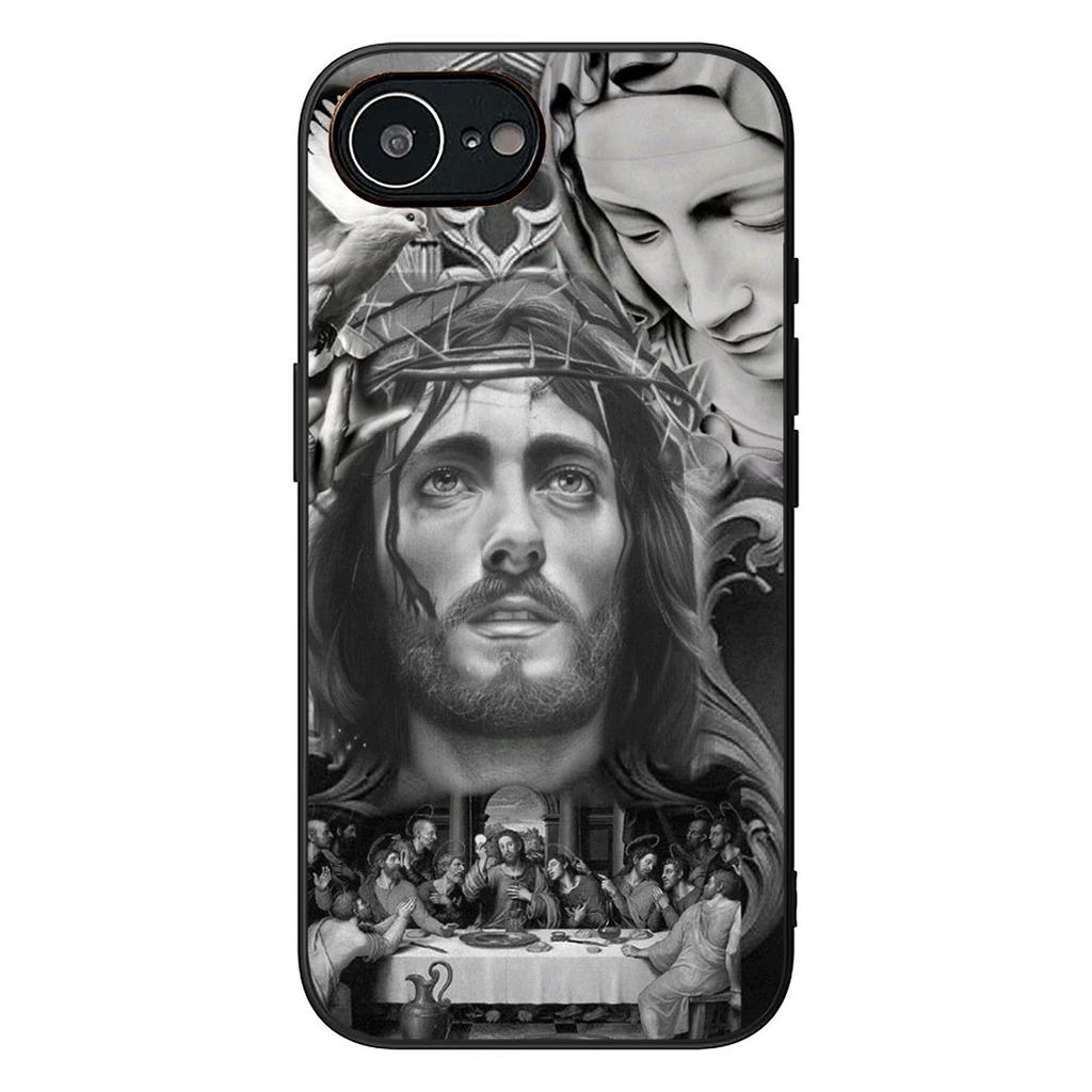 Защитный чехол с изображением Креста, Иисуса, Иуды для Samsung Galaxy S22 S21 S20 FE Ultra Plus A35 A36 A37 A33 A34 A04 A71
