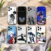 C-Comics B-Blue L-Lock-K Чехол для телефона для iPhone 17pro,16,15,14,13,12,11 Plus,Pro Max,XS,Мягкий силиконовый черный чехол
