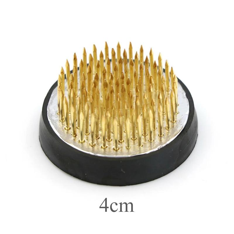 4 Sizes Flower Arrangement Insert Base Fixed Tools Frog Art Round Japanese Flower Holder