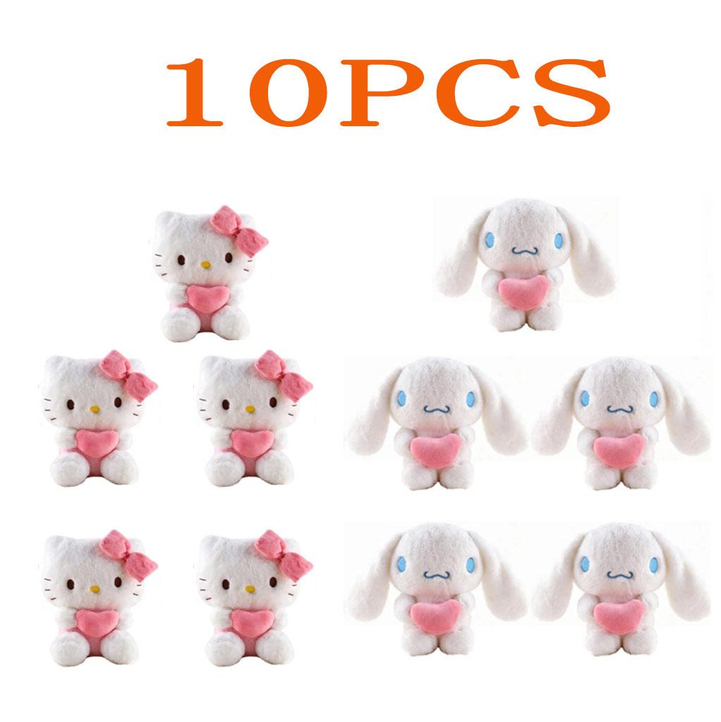 *22 см Sanrio Куроми Подушка Kt Плюшевая Игрушка Девочки Мягкие Набивные Животные Игрушки Сердце Моя Мелоди Синнаморолл Набивная Кукла Подарки.
