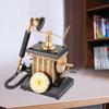 European Style Hand?Operated Telephone Decor Bedroom Living Room Window Display Decoration