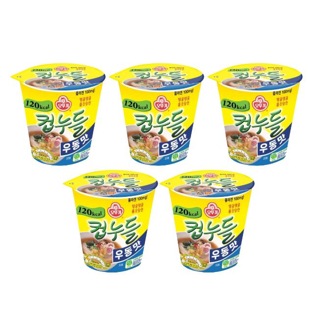 Ottogi Лапша в чашке со вкусом Удон 38,1г (5 вариантов)