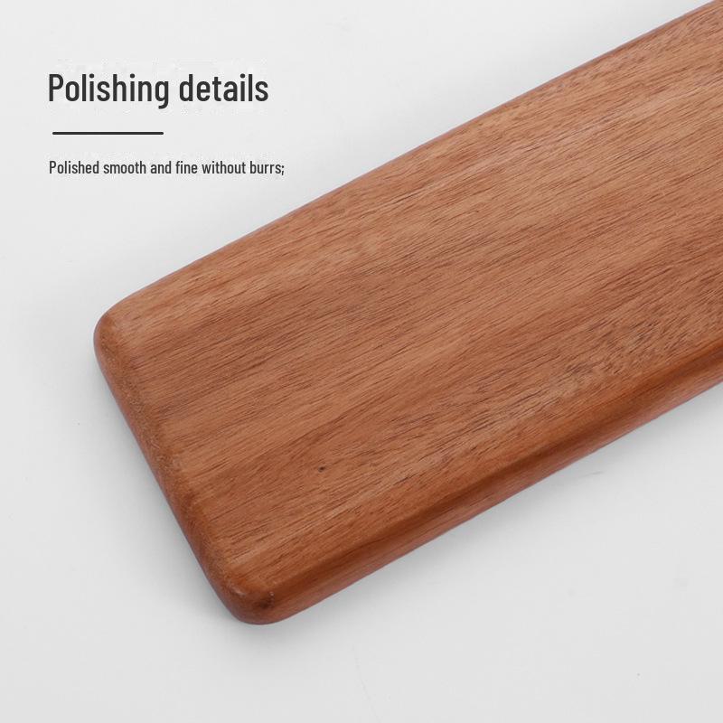 Acacia Wood Food Tray with Resin Marble Coaster - Perfect for Serving Tea, Bread, Fruit and Dinner