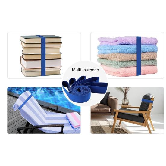 Ленты для полотенец Крабер для полотенец для шезлонга Резиновые зажимы для полотенец Стул для бассейна Пляжные аксессуары Эластичный держатель для полотенец Альтернативы зажимам для полотенец