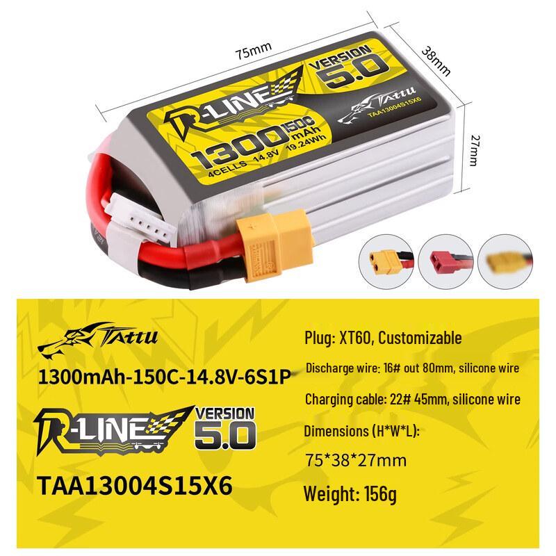 TATTU FPV Drone Batteries & Charger