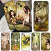 The Diary Of A Forest Girl Case For iPhone 13 12 11 Pro Max Mini XR X XS MAX 6S 7 8 Plus SE 2020 2022 Phone Cover
