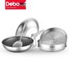 Сотовая сковорода-вок и пароварка Debo из нержавеющей стали 316L