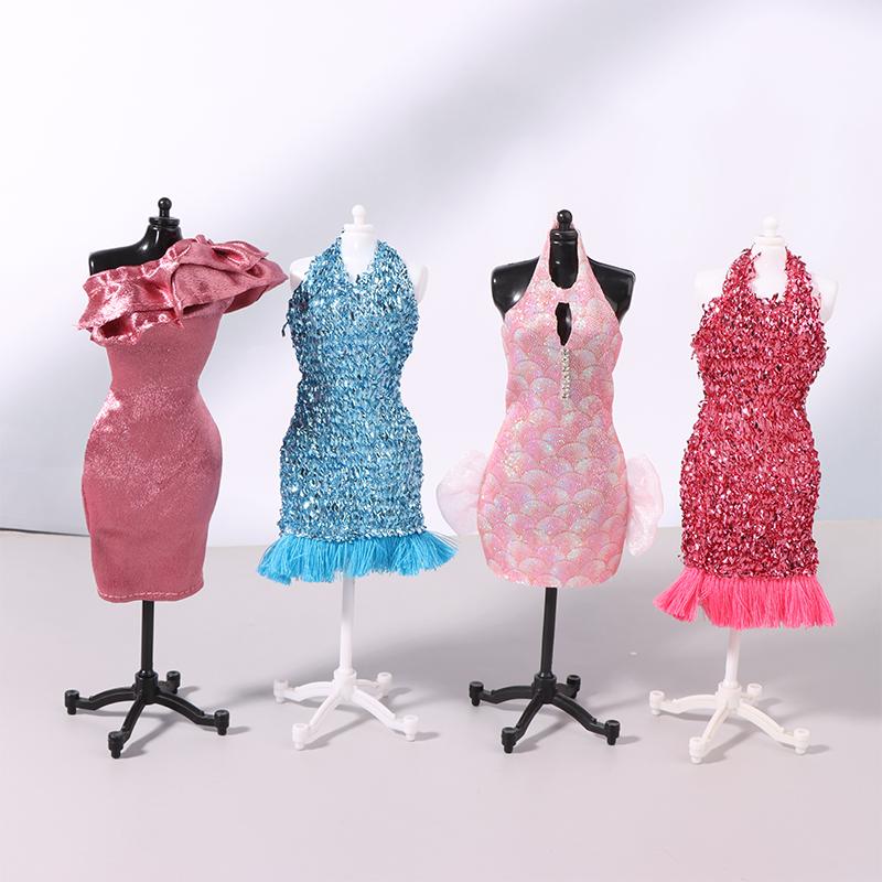 Кукольная одежда для кукол 30 см, вечернее платье, юбка со шлейфом, свадебное платье, платье принцессы, аксессуары для декора кукольного домика