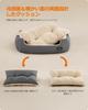 FEANDREA Dog All Pet Small and Medium Cushion with Cool and Warm Side 70x55x21cm PGW003G01 Bed, Washable, Fluffy, Seasons, Bed, Non-Slip, Beautiful,