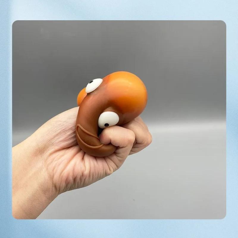5 шт. игрушки-антистресс, сжимающие игрушки, игрушка-дозатор сыра для людей с аутизмом/СДВГ, забавная игрушка для розыгрышей.