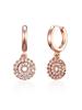 [ELLE Jewelry] 14K Flower Drop One-Touch Earrings ELGPEE550
