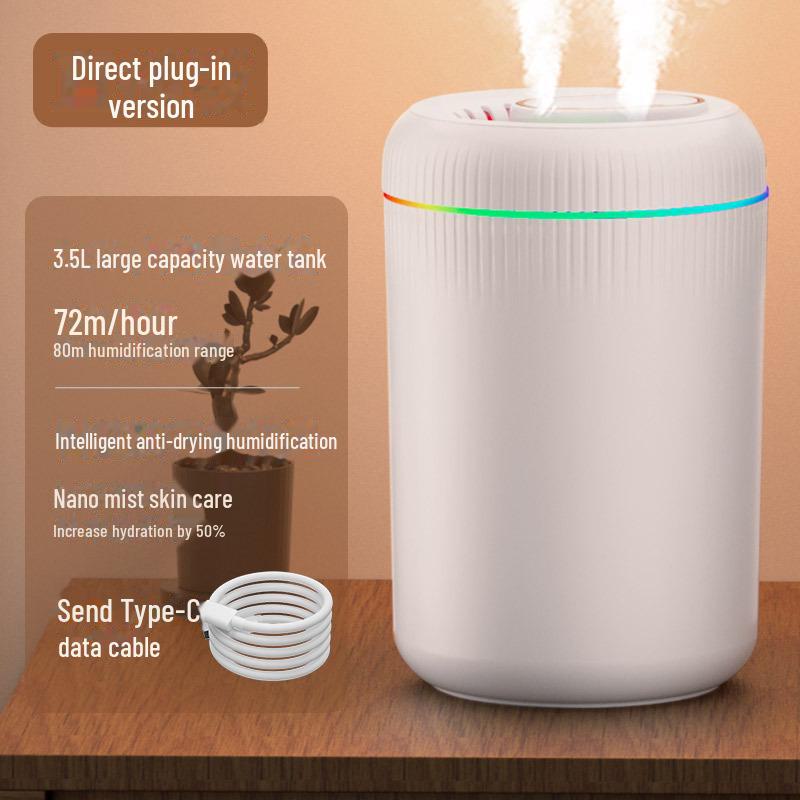 Humidifier 35l For Dual Spray Home Office Car