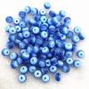 TX02 50pcs 8mm Gorgeous Round Transparency Loose Beads Stripe Jewelry Department DIY Affordable Bracelet Trend Accessories Beads