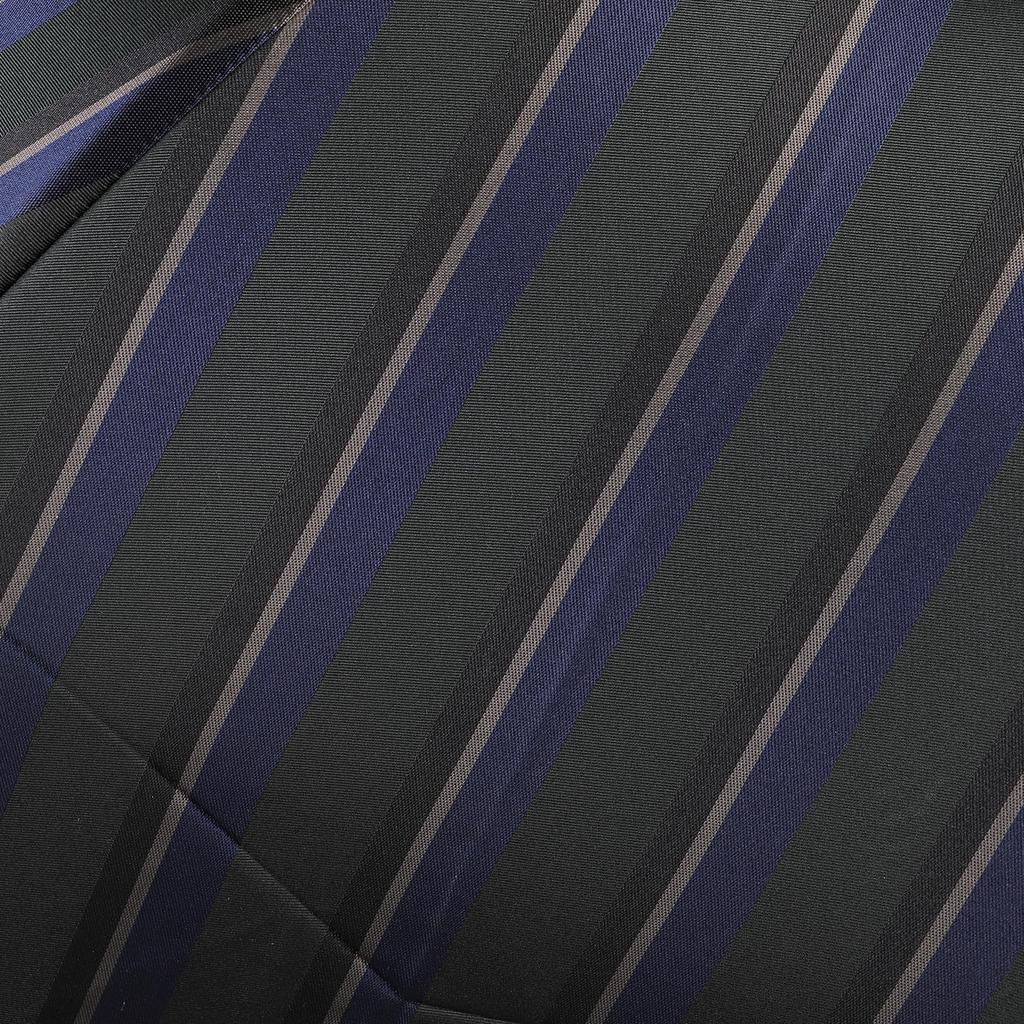 Luxury Folding Umbrella Plain X Striped NAVY Dark Blue Makita a Umbrella Manufacturer with a History of Over 140 Years Since the Edo Luxury Umbrella