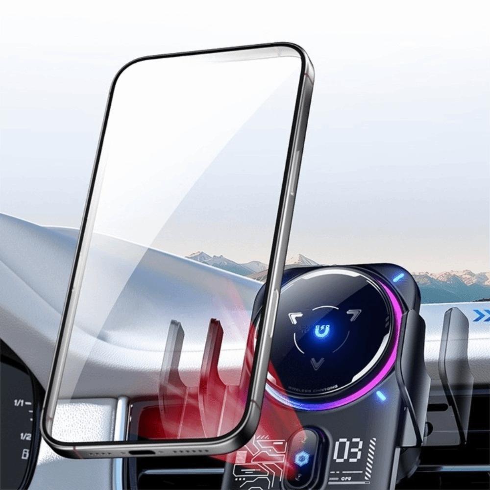 Magnetic Wireless Car Charger Fast Charging Auto Induction Wireless Charger  Mobile Phone