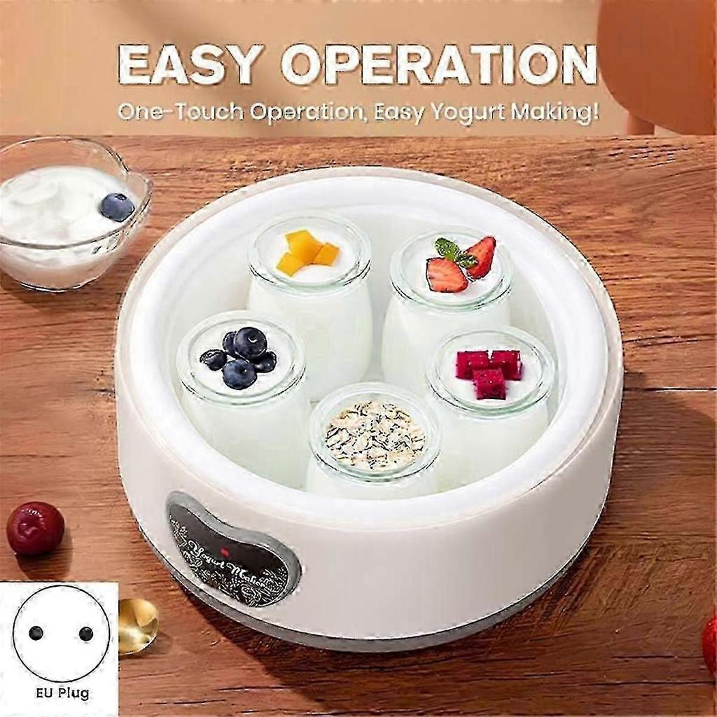Yogurt maker, 36-hour, adjustable temp & time, EU plug, electric-Good