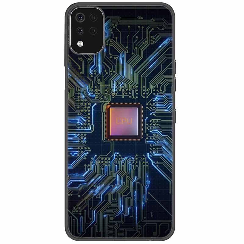 Чехол для телефона для LG K42 K52 K62 Q52 Чехол Мягкий Расписной Волк Силиконовые Черные Чехлы для LG K62 Чехлы K 42 Ударопрочный Funda для LGK52