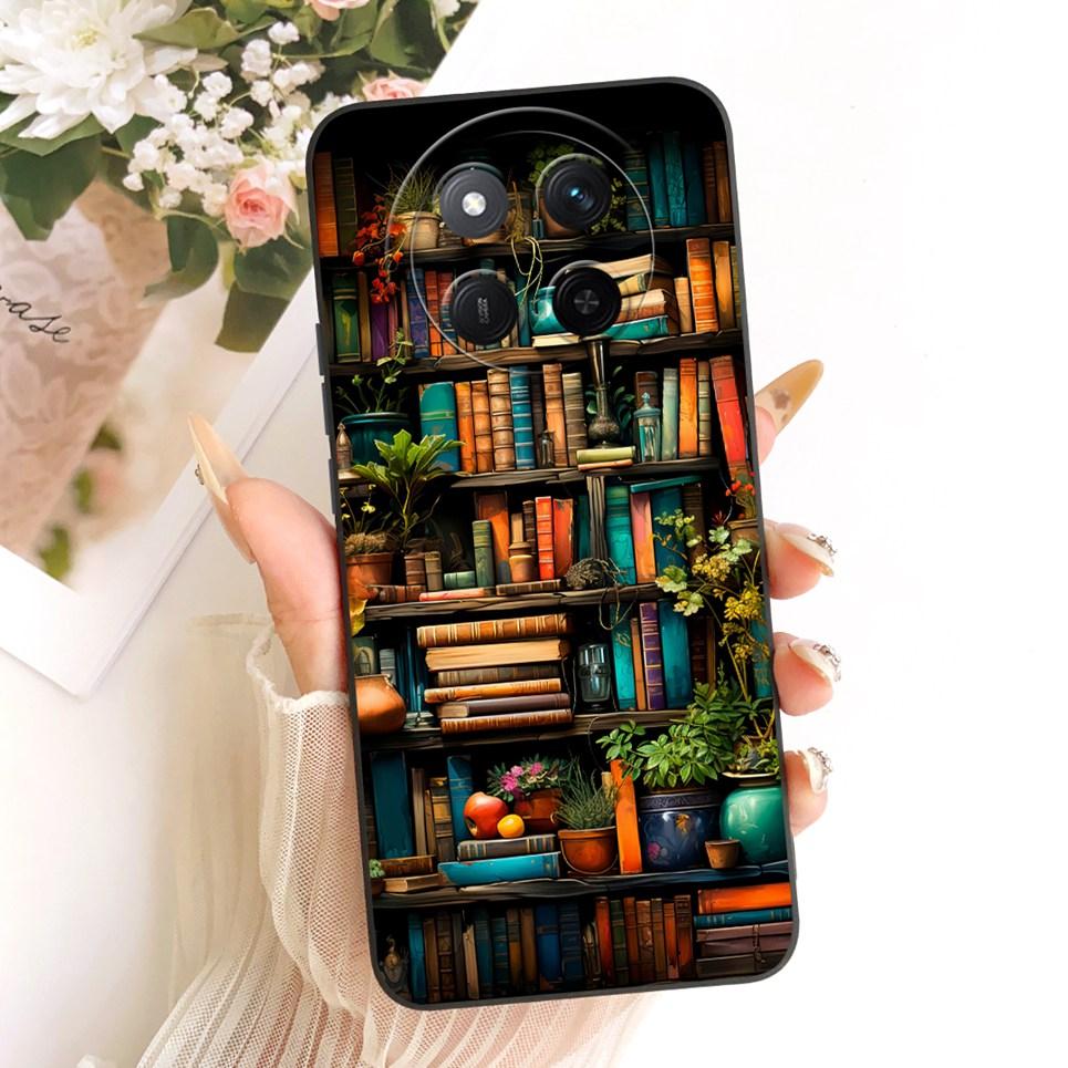 Soft Silicone Casing For Huawei Honor X9C / Honor X9C Smart Case Cover Cute Cartoon Cat Cool Dragon Animals Painting Bumper
