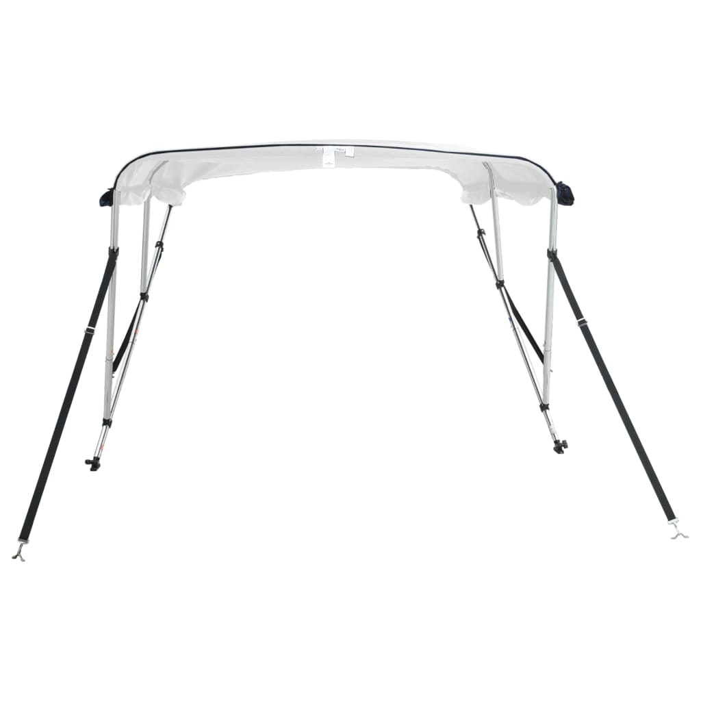 3 Bow Bimini Top with Side Panels 183 x (170 182) x 137 cm