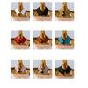Solid Color Necktie Collar Lapel Design Decorative Single Collar  Shirt Collar Replacement