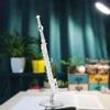 11cm Mini Copper Flute Model Musical Instrument Model Musical Gifts Home Decor Ornaments